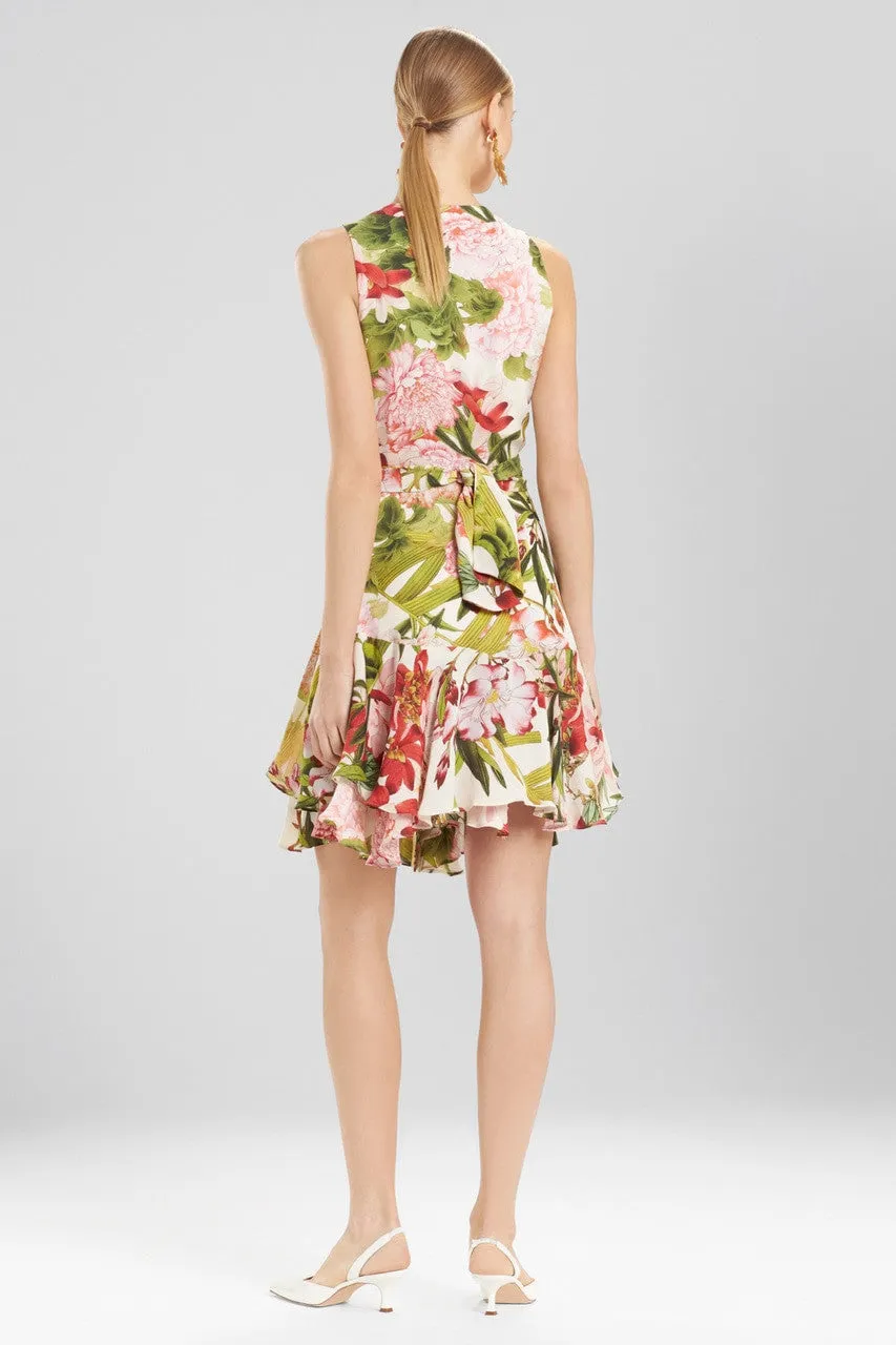 Paradise Floral Dress With Corsage