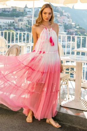 Pink Must Have Silk Dress