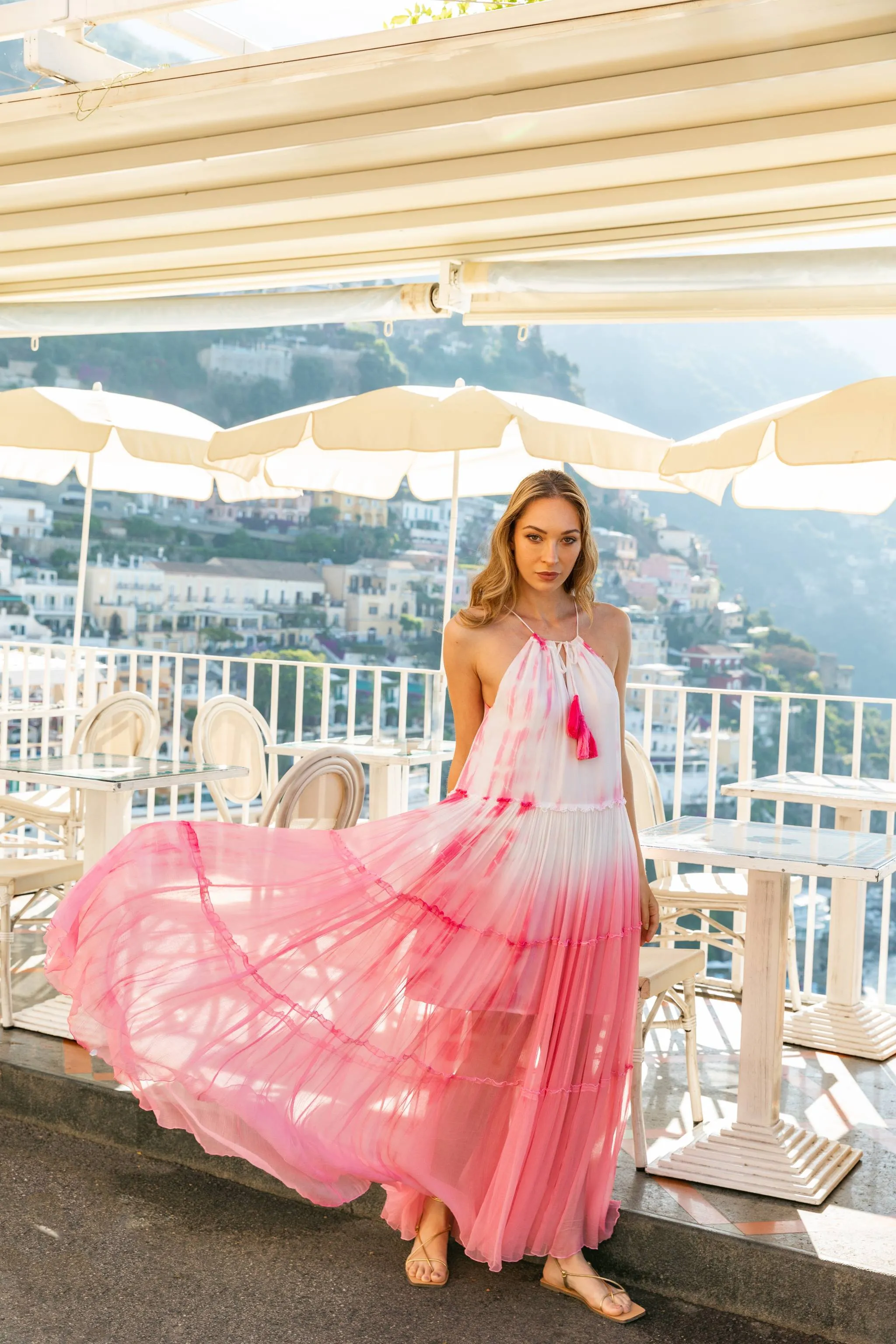 Pink Must Have Silk Dress