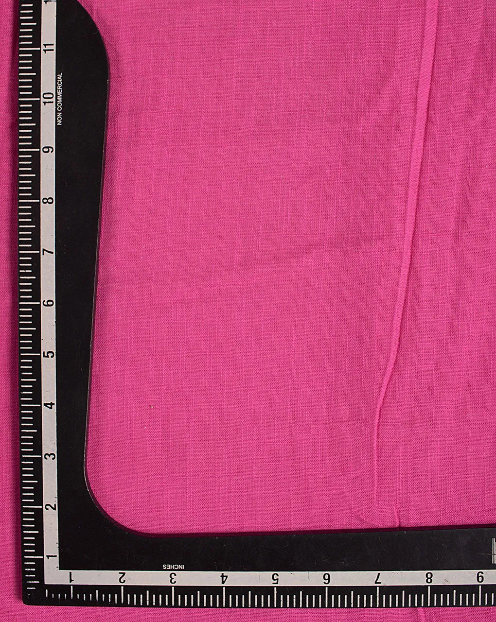 Pink Plain Slub Rayon Fabric