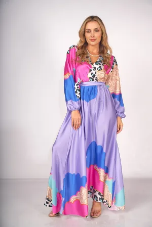 Printed Princess Satin Top