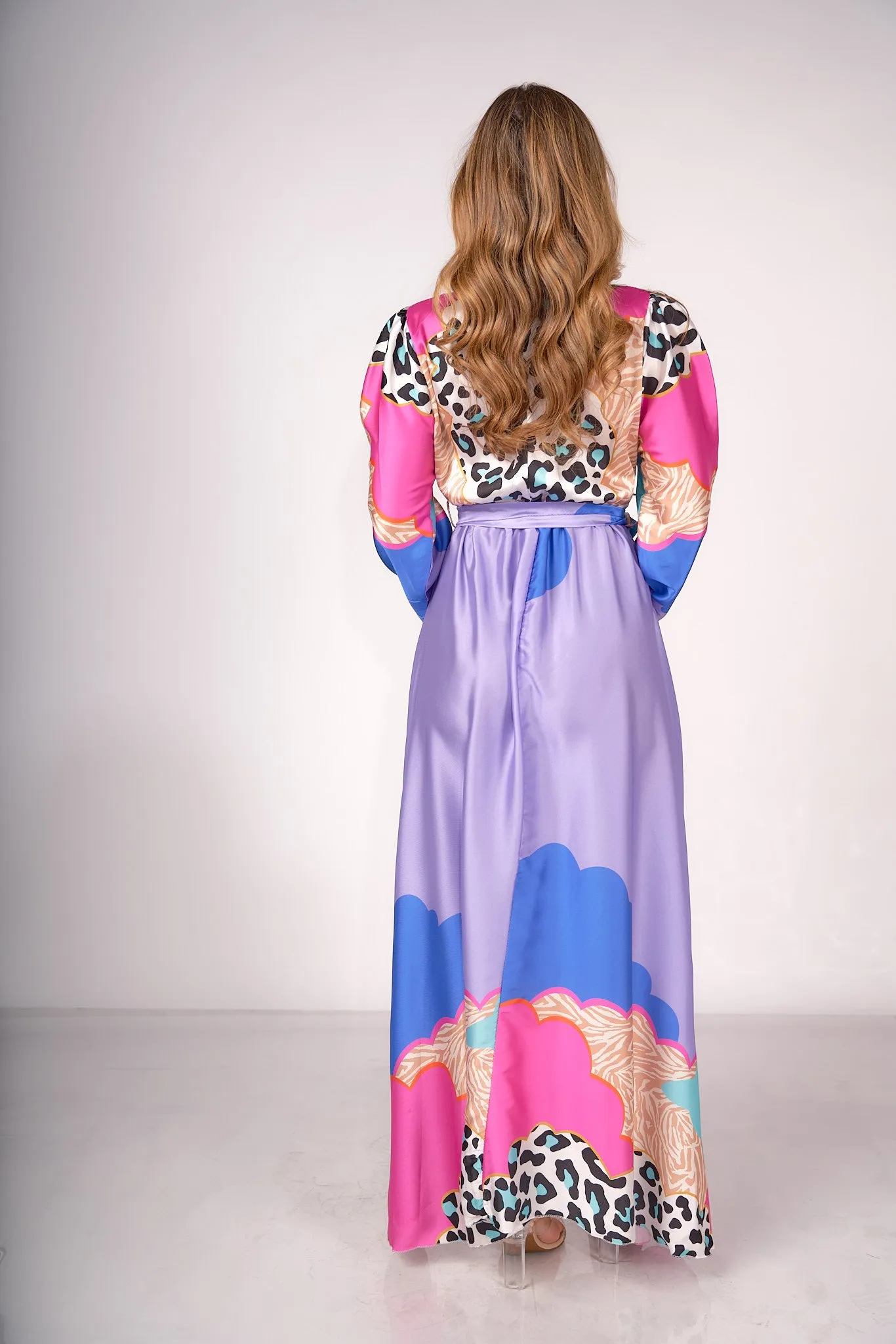 Printed Princess Satin Top