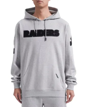 Pro Standard Las Vegas Raiders Triple Tonal Dk Po Hoodie - Heather Grey