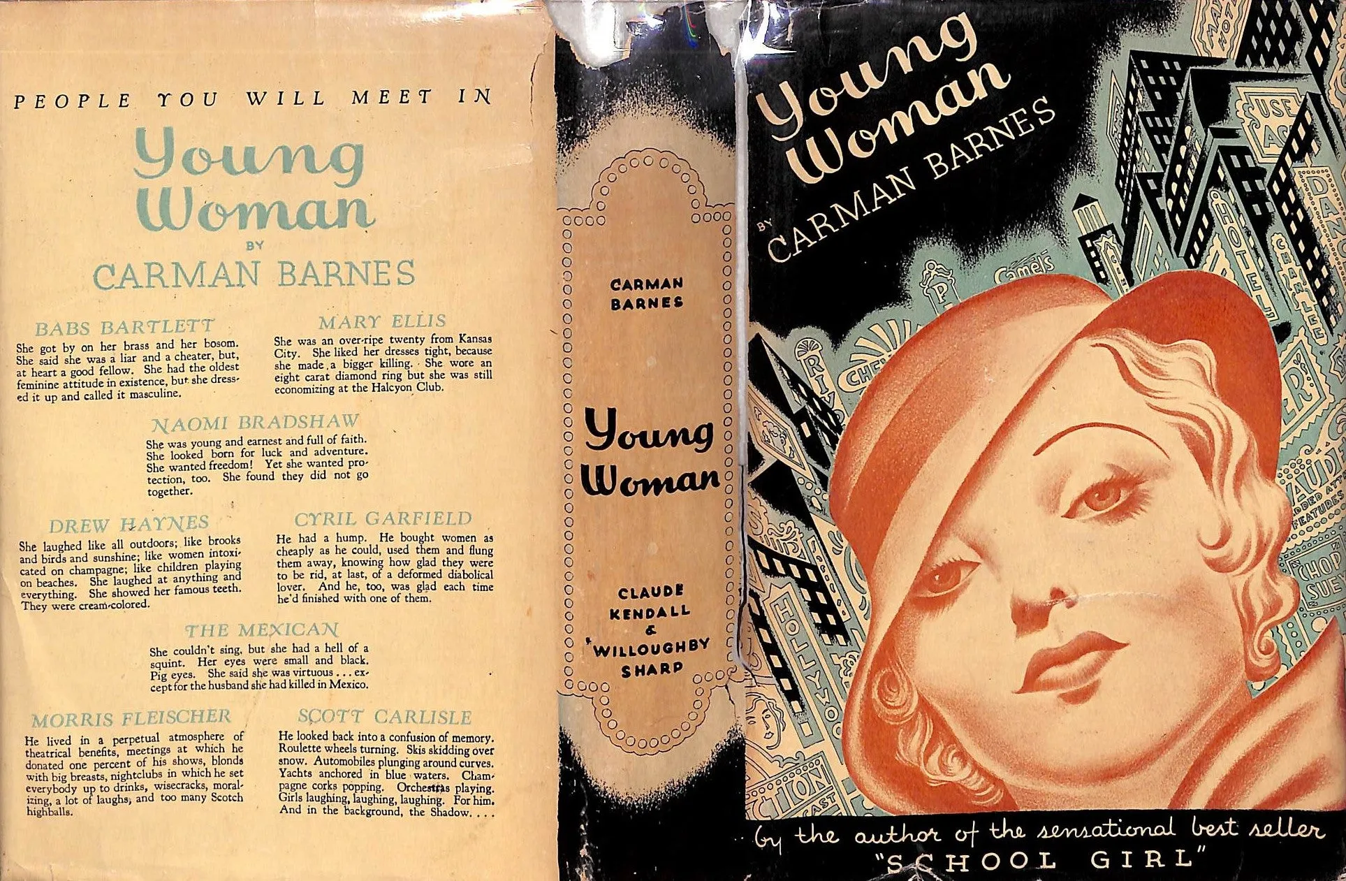"Young Woman" 1934 BARNES, Carman (SOLD)