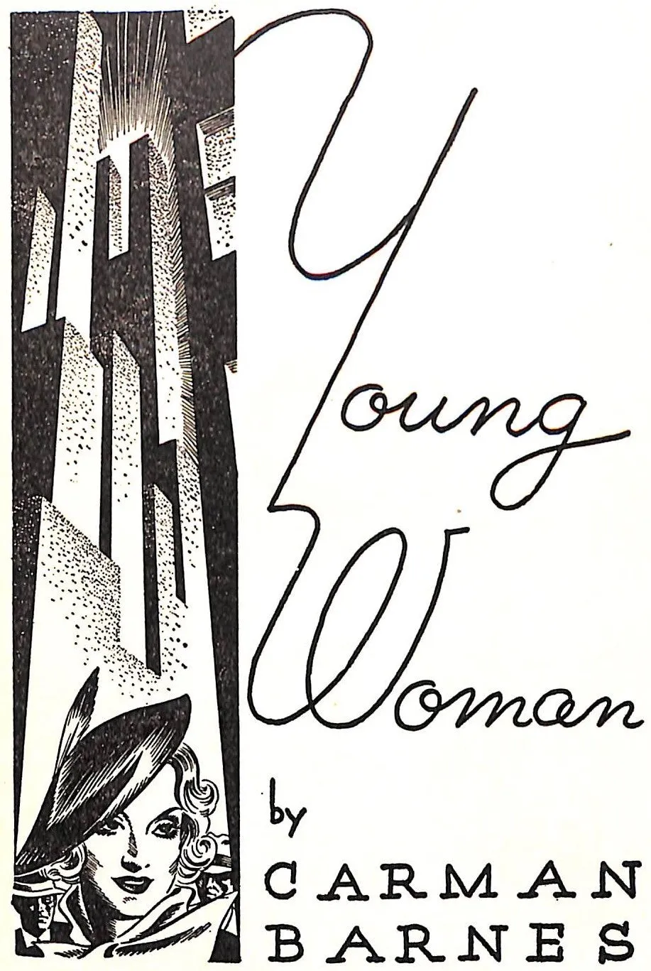 "Young Woman" 1934 BARNES, Carman (SOLD)