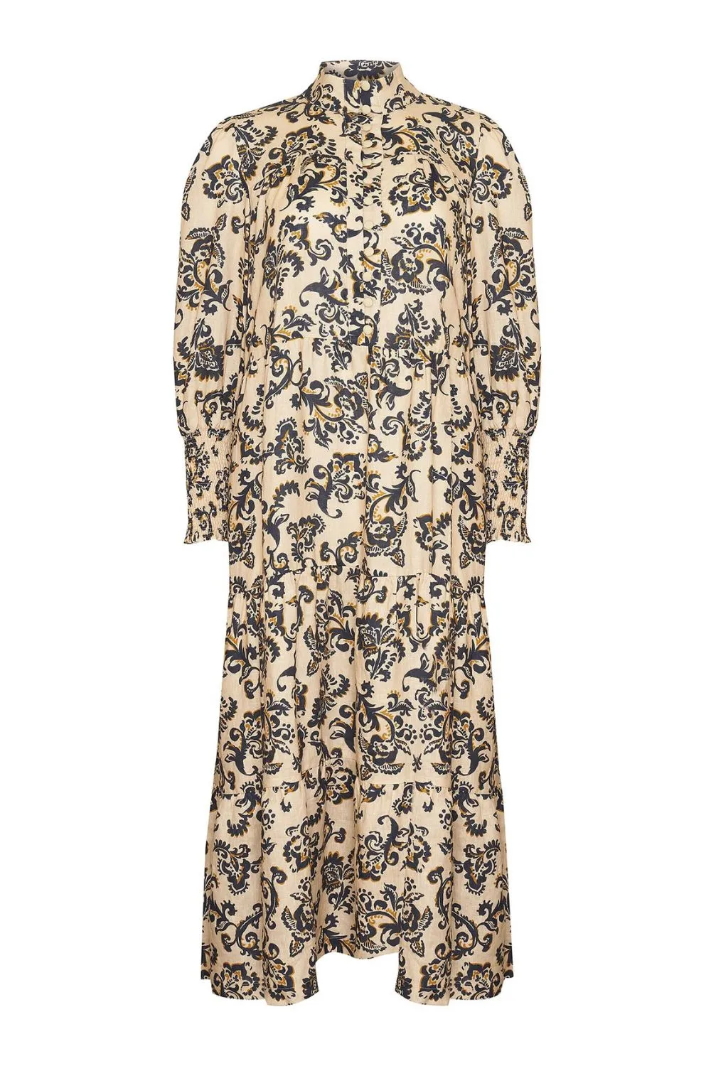 Recruit dress - Ochre floral