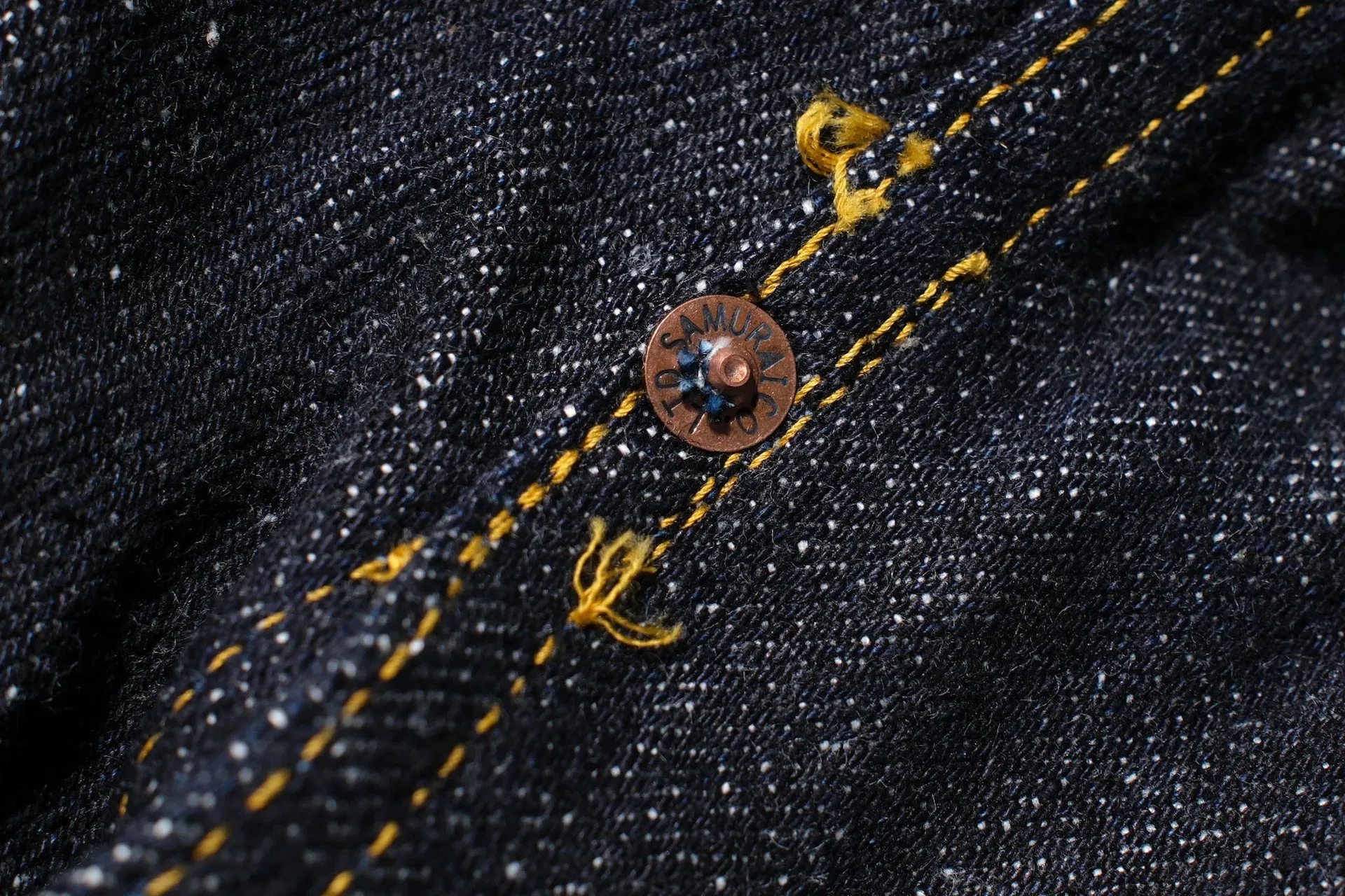 Samurai 17oz Indigo Dyed "Zero " T-Back Type 1 Denim Jacket