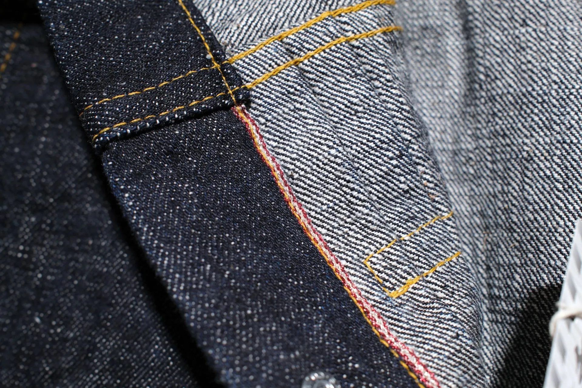 Samurai 17oz Indigo Dyed "Zero " T-Back Type 1 Denim Jacket