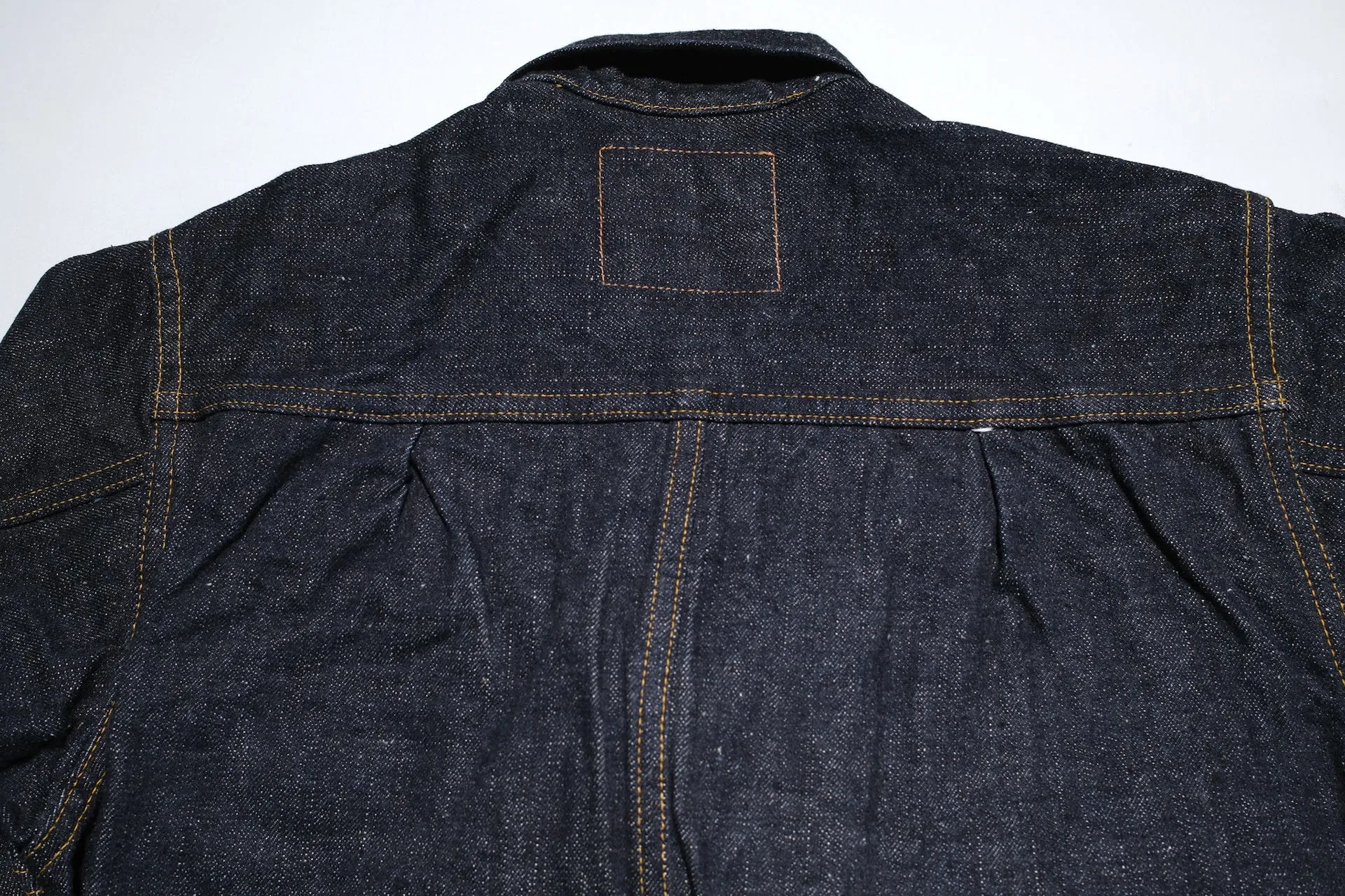 Samurai 17oz Indigo Dyed "Zero " T-Back Type 1 Denim Jacket