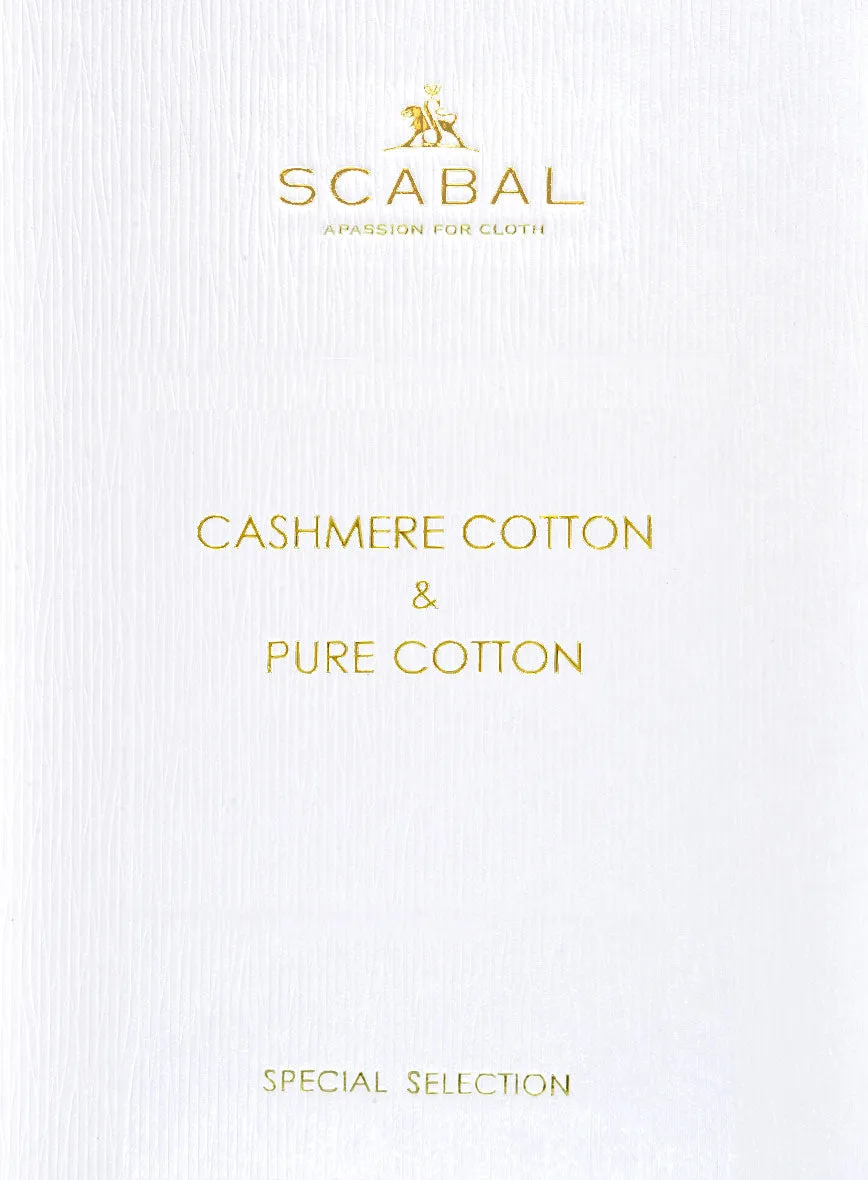Scabal Dark Navy Cotton Stretch Jacket