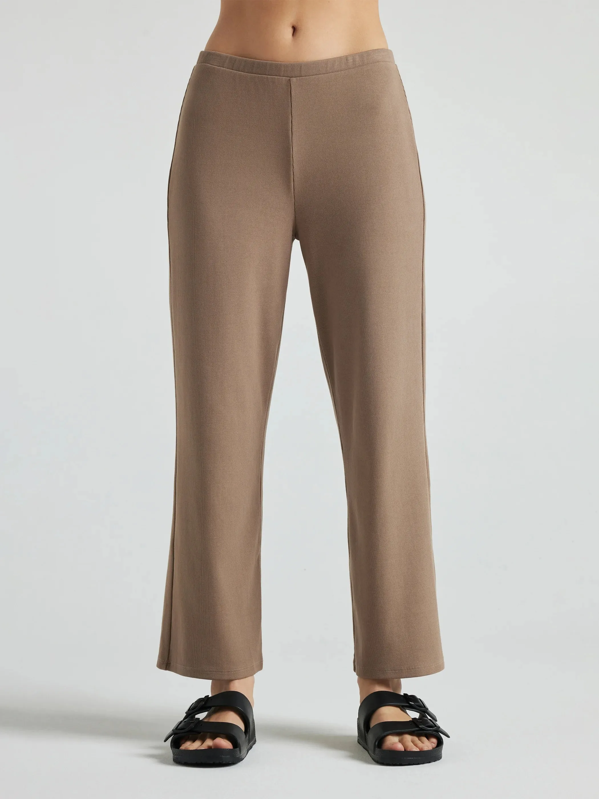 Serene Rib Relaxed Pant