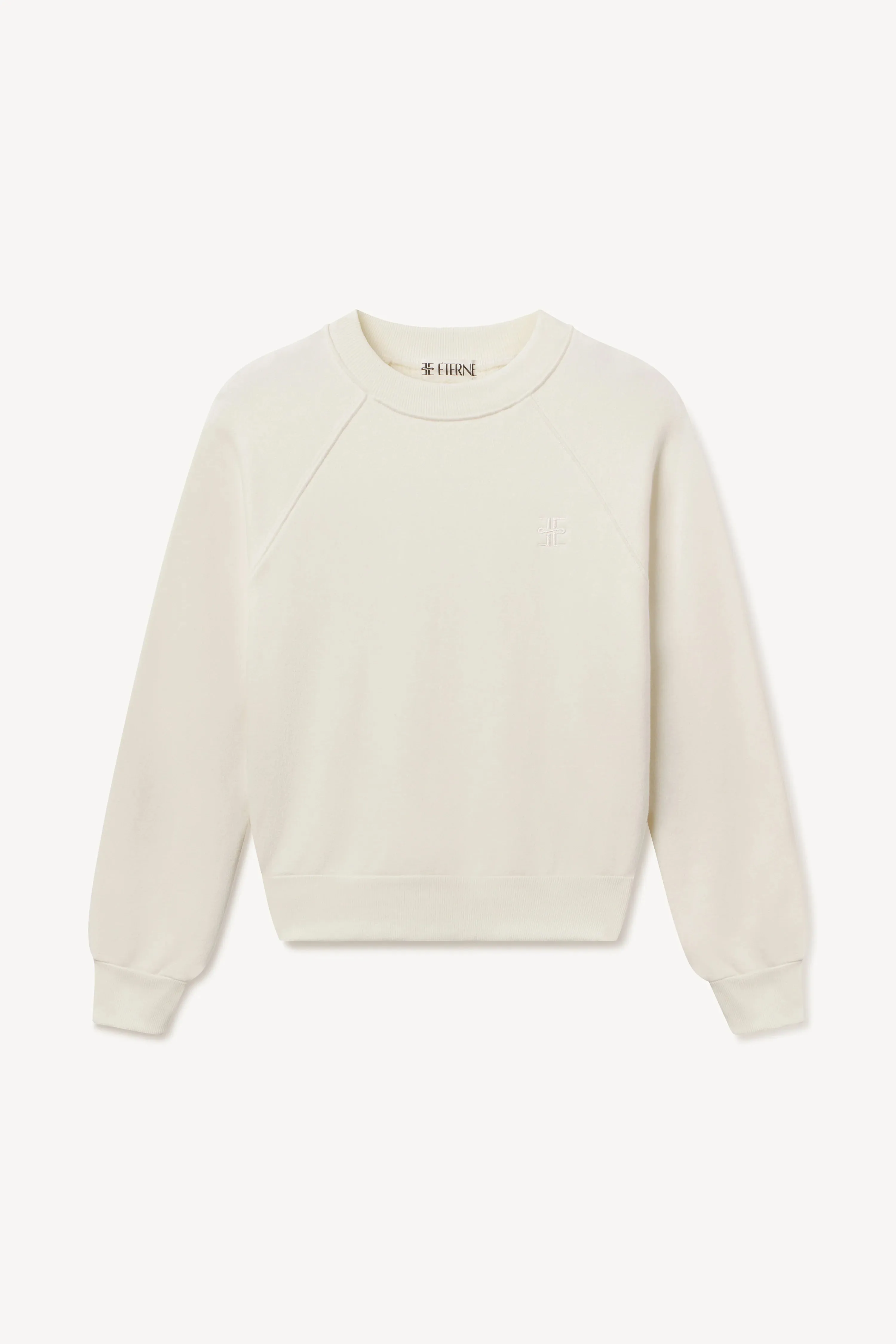 Shrunken Raglan Sweatshirt - Cream