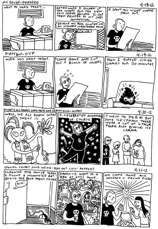 Snake Pit Gets Old: Daily Diary Comics 2010 - 2012