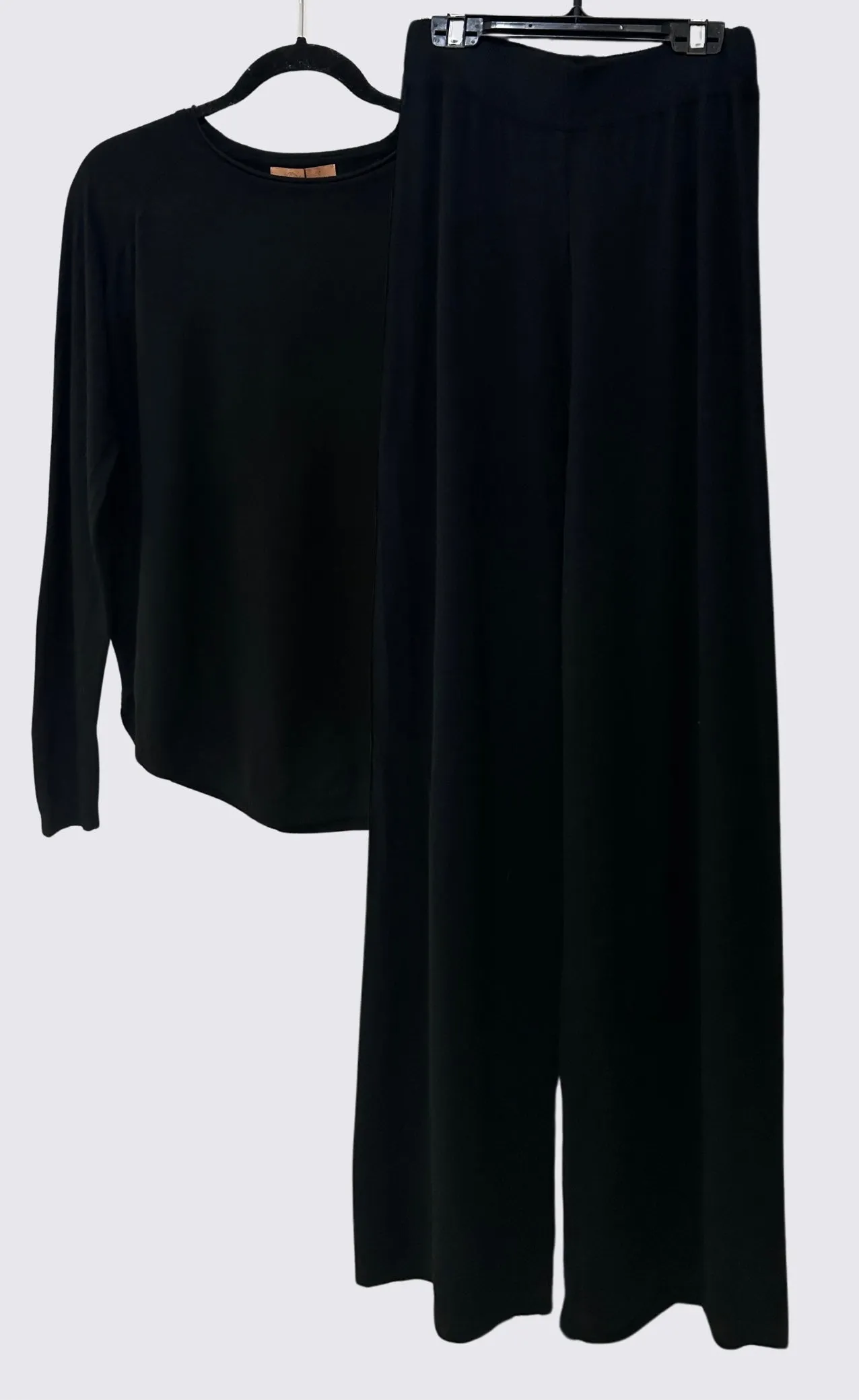 Soft Knit Crew Neck Sweater   Pants Set