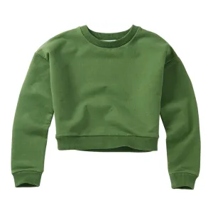 Sweater Cropped Moss Green