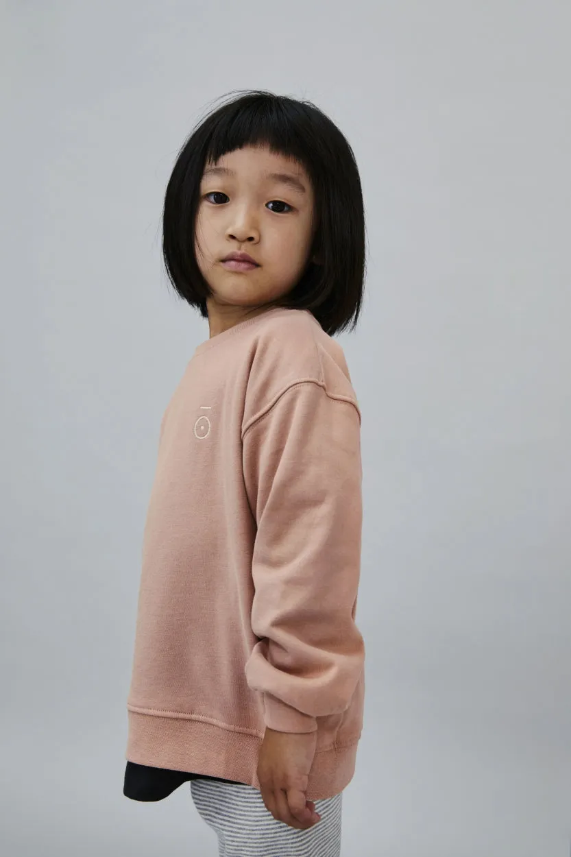 Sweater Dropped Shoulder Baby Rustic Clay
