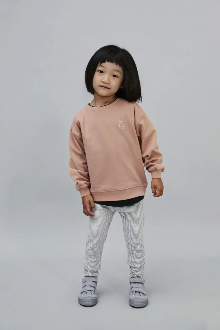 Sweater Dropped Shoulder Baby Rustic Clay
