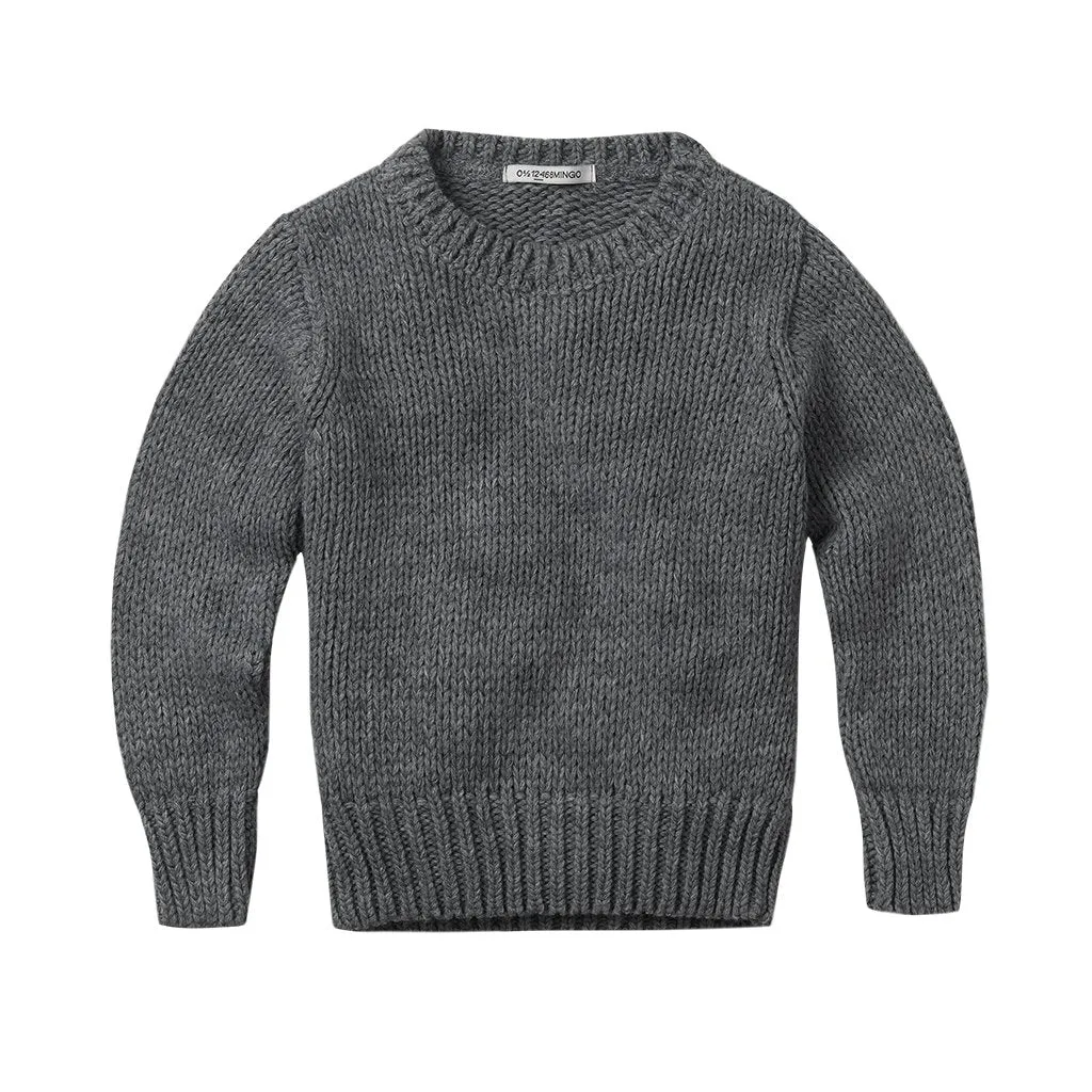 Sweater Knit Grey Adult