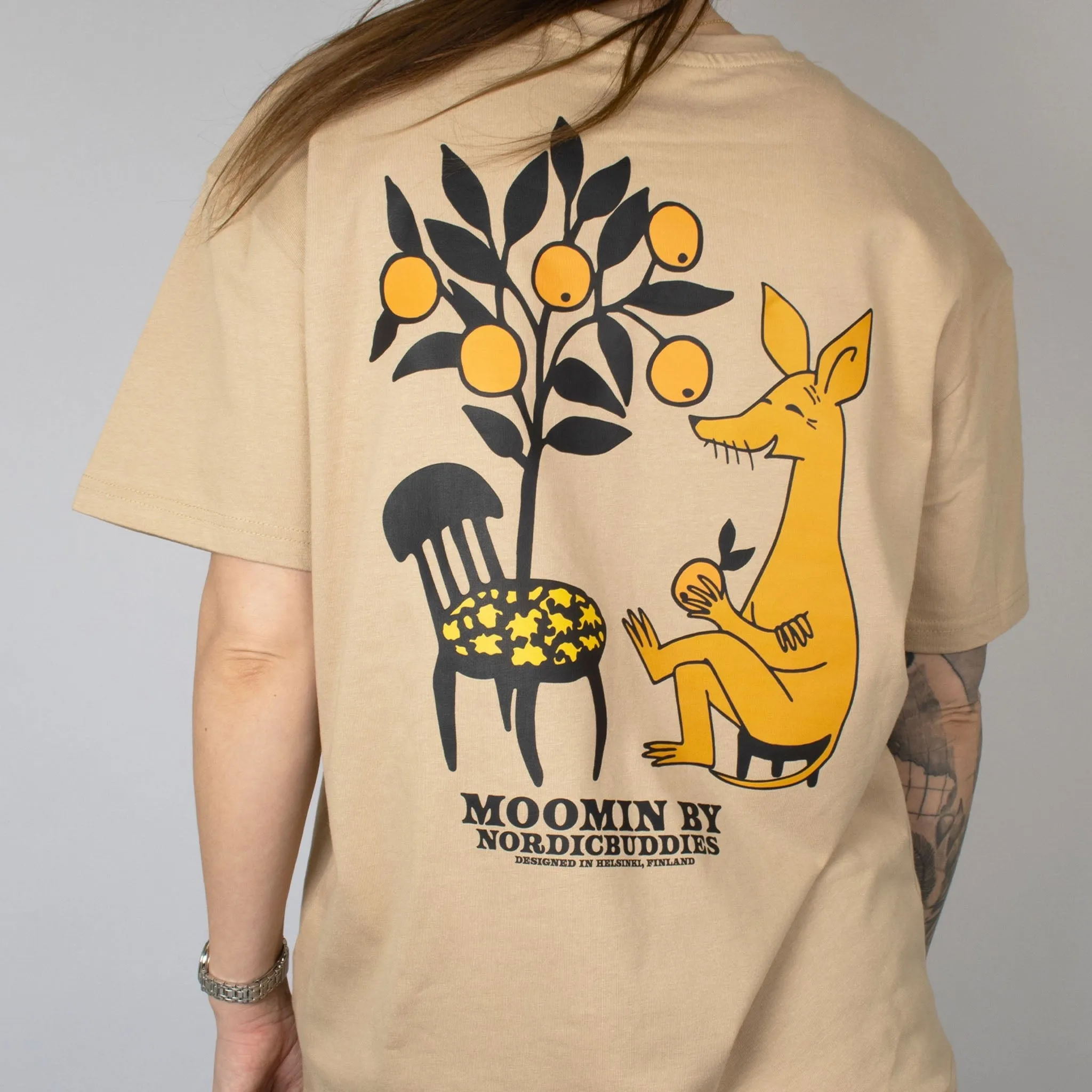 T-shirt – Sniff – Cotton – Beige