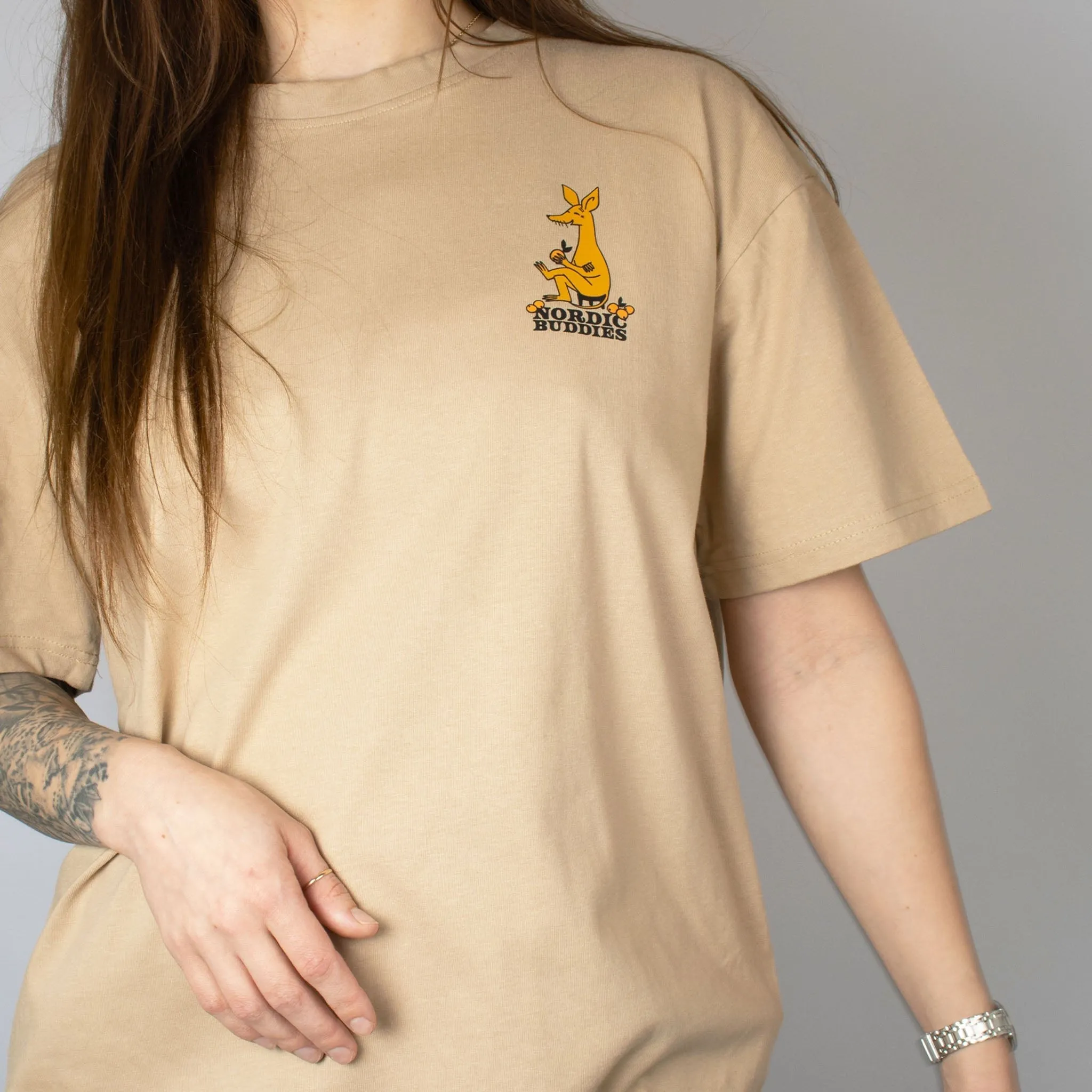 T-shirt – Sniff – Cotton – Beige