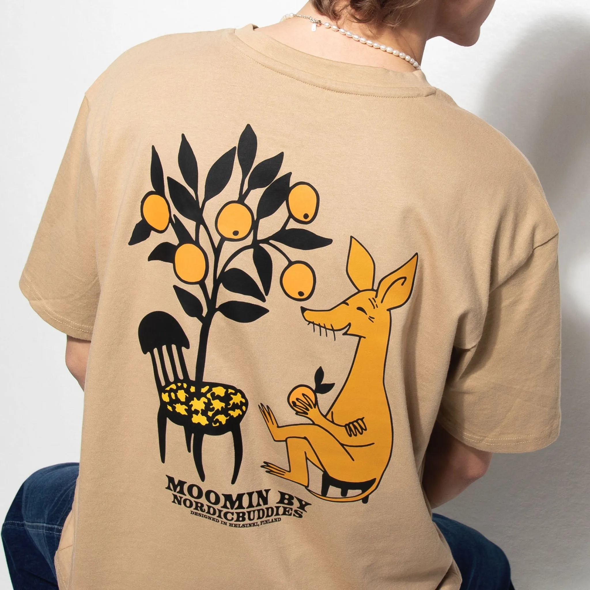 T-shirt – Sniff – Cotton – Beige