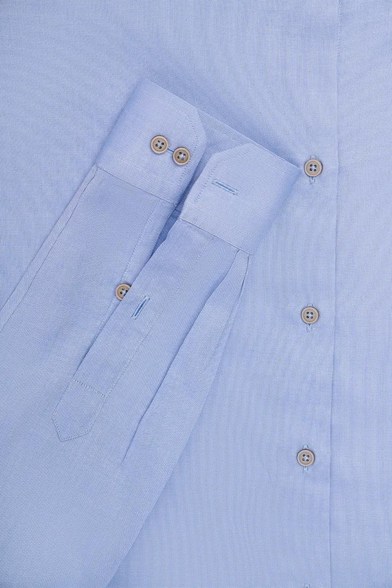 TAILORED FIT SKY BLUE FORMAL SHIRT