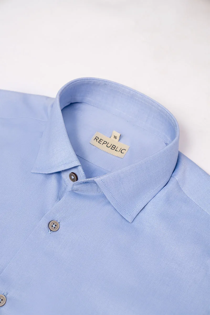 TAILORED FIT SKY BLUE FORMAL SHIRT