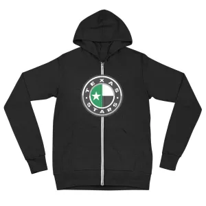 Texas Stars Adult Secondary Logo Full Zip Hoodie