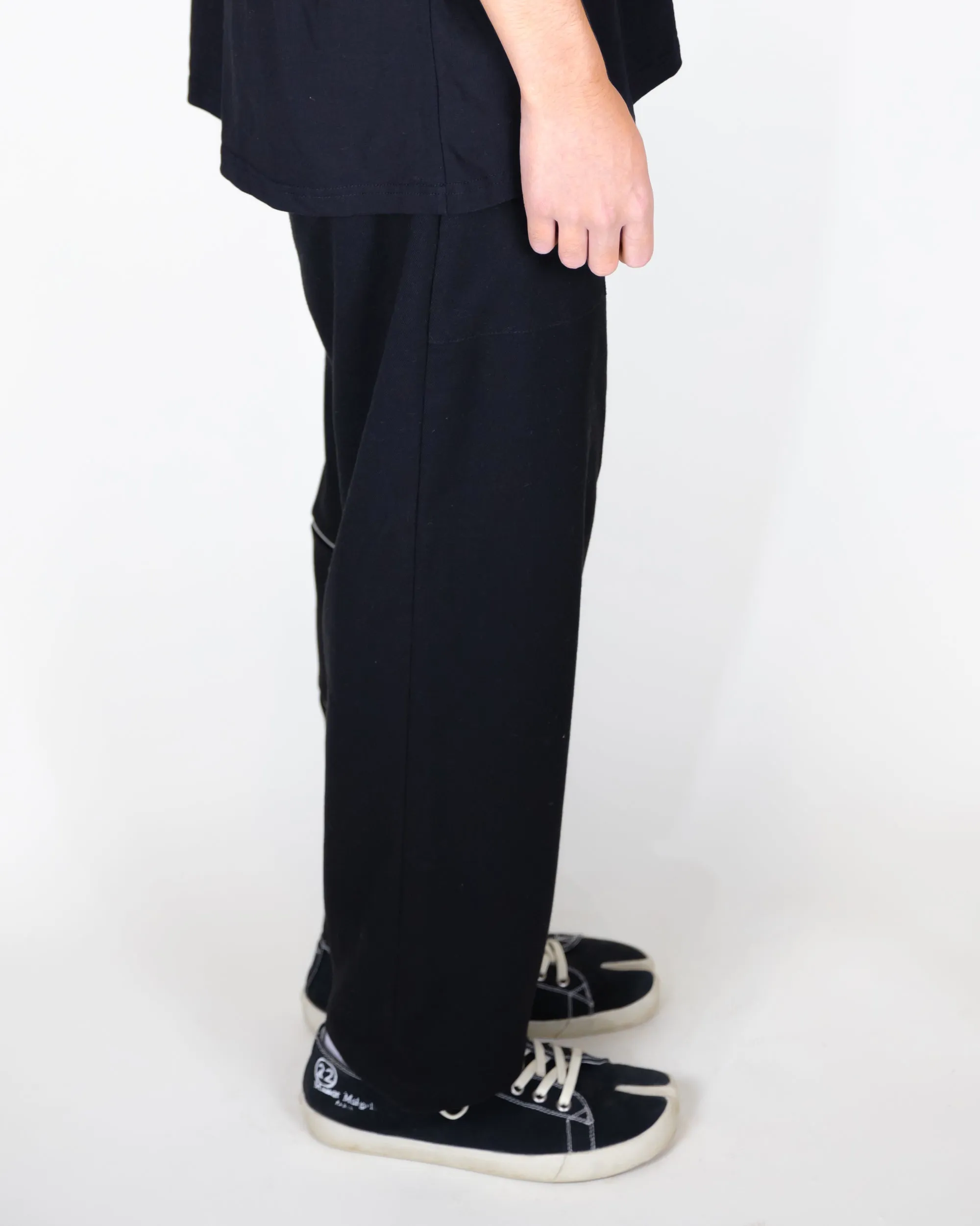 Unnecessary Zipper High Waisted Cropped Trousers