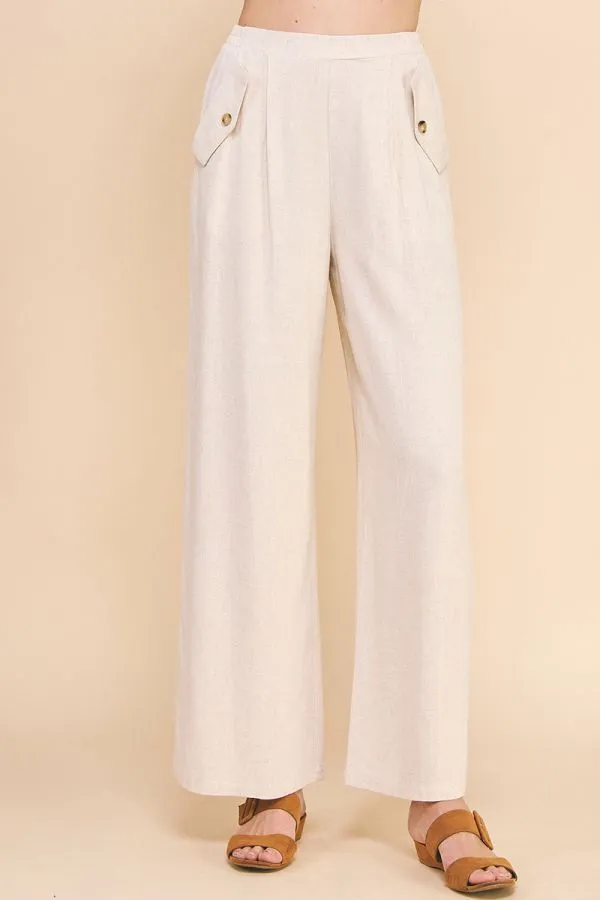 Vivienne Soft Linen Pants - Multiple Colors