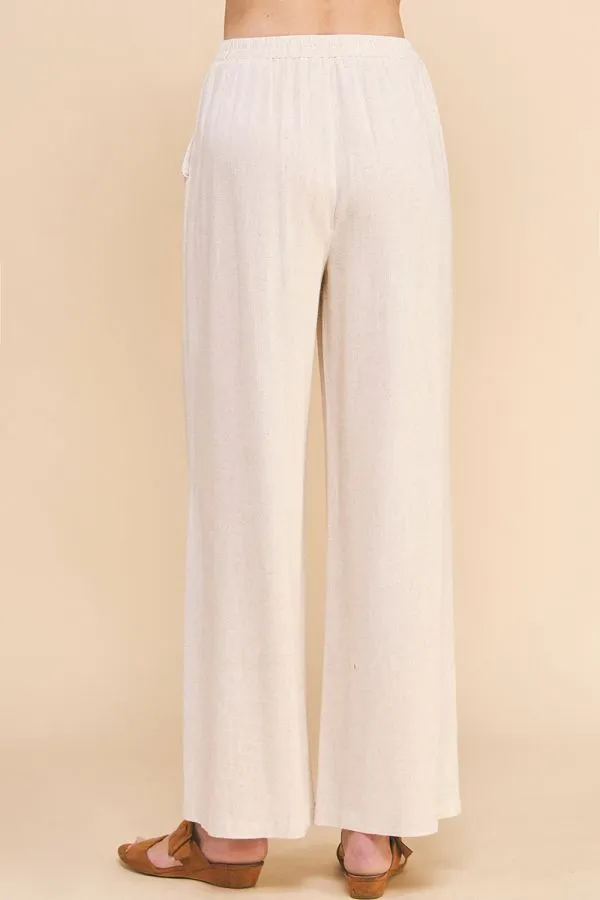 Vivienne Soft Linen Pants - Multiple Colors