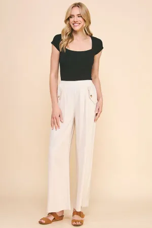 Vivienne Soft Linen Pants - Multiple Colors