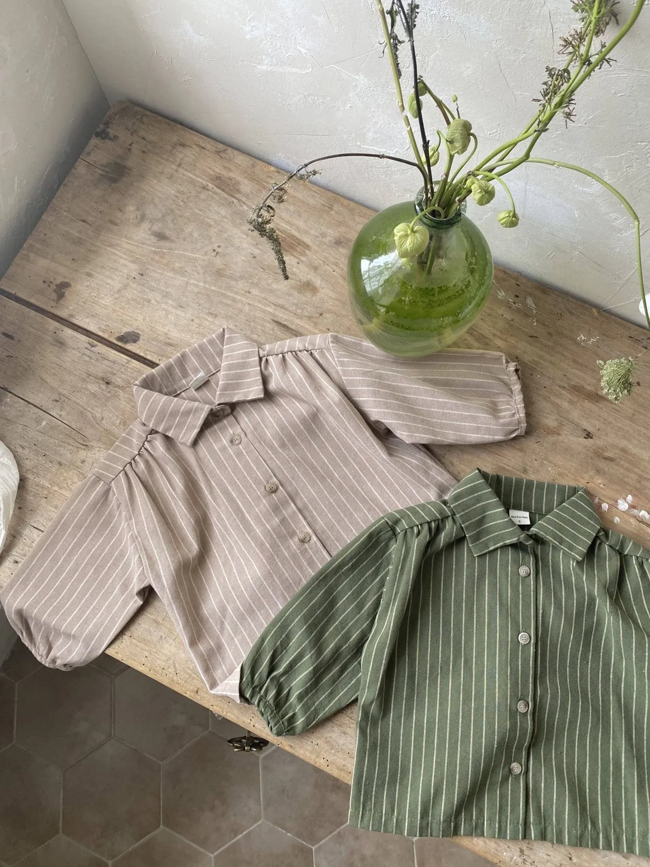 Wing Collar Shirts _ 2 Colours